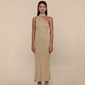 Shimmery Lorelei Midi Dress